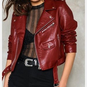 Ride On Vegan Leather Jacket *HOST PICK*